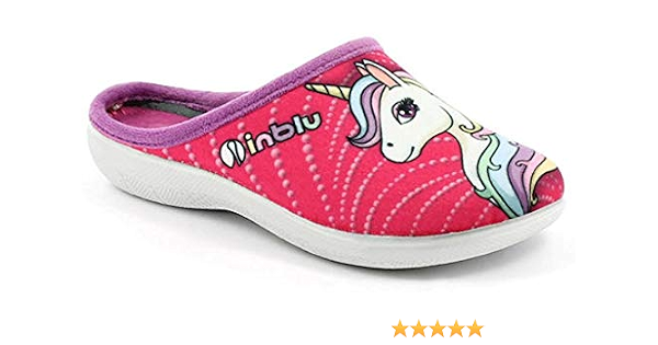 inblu Pantofole Ciabatte Invernali da Bimba MOD. B9-31 Unicorno Fuxia  (Numeric_32) : Amazon.it: Scarpe e borse