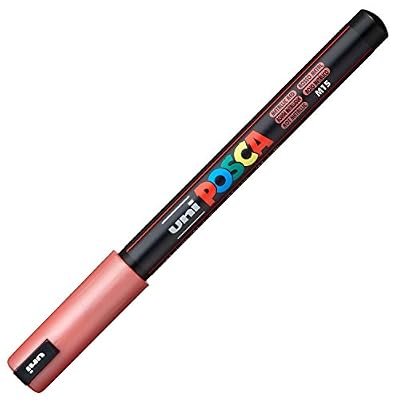Uniball uni-ball Marqueur peinture à l'eau Posca PC-1MR rouge métal 1 Unité(s)