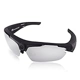 8GB 720P HD Color Sport Eyewear Camera Sun Glasses Hidden Camera Mini SD Card DVR with 170 Degree Wide View Angle