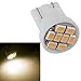 Price comparison product image Tocoss(TM) Ultra Blue T10 8-SMD 8SMD 8LED 1206 LED Wedge Side Light bulbs Lamps 194 168 2825 921 W5W Led Auto Car Led light Auto Lamp [ Warm White - 10pcs ]