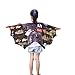 Produktbild LOLIAN Halloween Kinder Cartoon Print Flügel Schal Schals Poncho Kostüm Zubehör Kinder Jungen Mädchen Böhmischen Print Schal Karneval Kostüm Faschingskostüme Cosplay Kostüm Zusatz