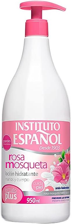 Loción Hidratante Rosa Mosqueta - Instituto Español Dosificador 950 ml