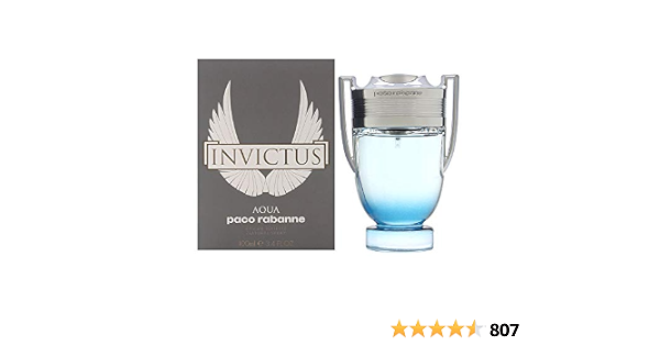 Paco Rabanne Invictus Aqua Eau De Toilette Spray 100 ml : Amazon.co.uk:  Beauty