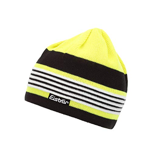 Preisvergleich Produktbild Eisbär Strickmütze Jano MÜ schwarz / LightYellow / White