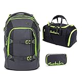 schulrucksack set jungen günstig Volumen: 30 Liter Satch Pack - 3 tlg. Set Schulrucksack - Phantom