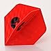 Produktbild UNICORN Q100 ROT GERIPPTE DARTS FLIGHTS