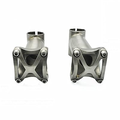 TITO Titanium Potence de vélo Vélo Potence VTT Mountain Road Guidon 25,4 mm/31.8 mm X Longueur 60/70/80/90/100/110/120 mm, L 90mm