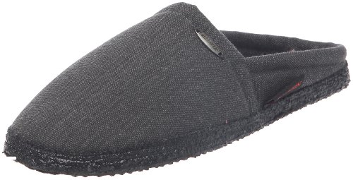 Giesswein Villach 41/10/44765 - Zapatillas de casa de tela unisex, Gris, 44