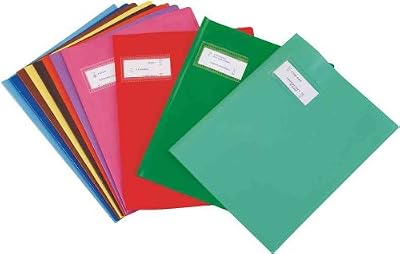 ELBA - Protège-cahiers Styl SMS, 17 x 22 cm - Rouge