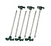 Produktbild Set of 6 Heavy Duty Tent Pegs - 10.5 Metal Forged Steel Tent Tarp Stake by UM24