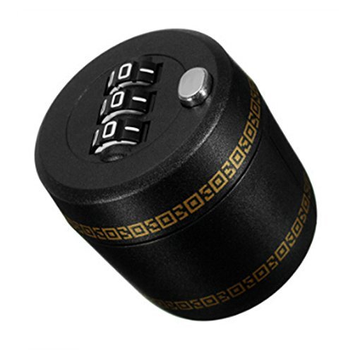 Preisvergleich Produktbild Auvstar Weinverschluss mit Zahlenschloss, Kunststoff, Vakuumverschluss