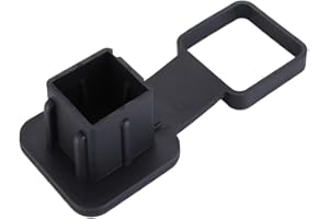 VIOJRLLY 2 Zoll Schutzkappe Anhängerkupplung, Rohrabdeckung, Steckerkappe, Gummi Abdeckung Anhängerkupplung Haken Staubstecker KFZ Kugelkopf für Auto Wohnmobil, Anhänger, Kugelkopfschutz, LKW