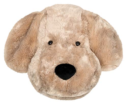 your castle de Peluche Perro Wilfred wuff para Acariciar - Pared Decorativa Animales Cabeza Trofeo para habitación de los Niños Familias Hotel Guardería