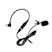 Produktbild Kingma Hands Free Clip-on Omnidirektionales externes Mikrofon mit 3,5-mm-Stecker und Mini-USB-Stecker