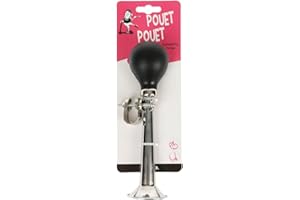 UPFIT TURBOCAR Raymond - Avertisseurs sonores - Sonnette Forme Poire pour vélo/VTT/Trottinette (Enfants/Adultes), Sonnette vélo Forme Poire Compatible avec Tous Types de vélos - Guidon : Ø22,2mm Uniquement