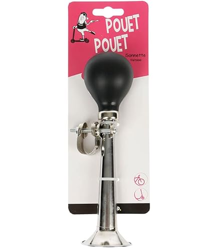 Cozihom Lot De 2 Klaxons De Vélo En Métal à Presser Pour Vélo, Sonnette De Vélo, Universel, Convient Pour Guidon De 22,2 Mm