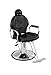 Produktbild Barber Stuhl hydraulisch neigbar Barber Salon Beauty Spa Styling Equipment verstellbar Werkzeug (schwarz)