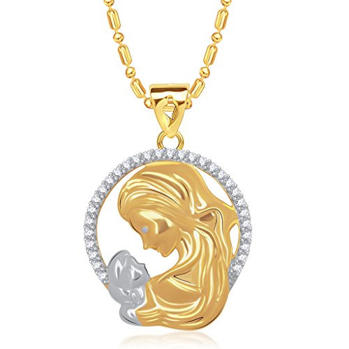 VK Jewels Moms Love Gold Brass Alloy CZ American Diamond PendantFor Women VKP1405G RS.270 (93.00% Off) - Amazon VK Jewels Moms Love Gold Brass Alloy CZ American Diamond PendantFor Women VKP1405G RS.270 (93.00% Off) - Amazon