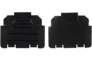 CANJPTON Kompatibel mit BMW E82 E88 E90 E91 M3 325i 330i 328i Linke und rechte Abdeckung Auslass, Beifahrerauslasszugang Scheinwerfer Kotflügelabdeckung, Gehäuseabdeckung 51717143849 51717143850