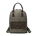 Produktbild Jsfnngdv Retro Canvas Bag Crazy Horse Männer lässig tragbare Schultern Rucksack (Color : ArmyGreen)