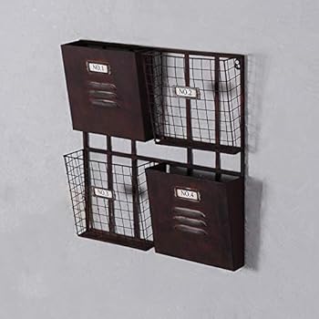 WAYER Wand-zeitschriftenhalter, Metall prospekthalter Magazin-Regale