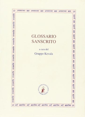 Glossario sanscrito