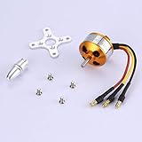 3.Brushless Motor: peso ligero, 1800KV de alto RPM y un potente motor sin escobillas que le brindan un vuelo estimulado.