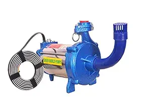 GREEN WORLD PUMPS 0.5HP Open Well Submersible Water Pumps, Blue
