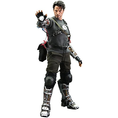 Iron Man ~ Movie Masterpiece 12 inch Action Figure Tony Stark Mech Test