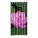 Produktbild 90 cm X183 cm (91,4 x 182,9 cm) Badezimmer Dusche Vorhang, Generic Beautiful Lotus Fashion Personalisierte Custom Design HD Wasserdicht Duschvorhang, Polyester, A, 36" x 72"