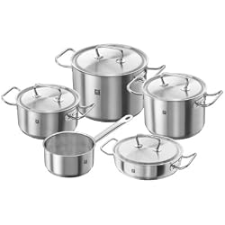 ZWILLING - Twin Classic, Batterie de Cuisine de 5 pièces, en Acier Inoxydable 18/10 Satiné