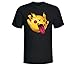 Produktbild Pokemon / Mario Parody - PikaBOO T-Shirt (Large, Black)