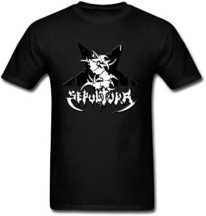 Men's Sepultura Logo T Shirt Medium