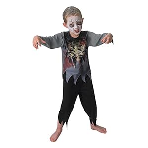 Rubie ‘s – Disfraz de oficial Zombie Boy niños grandes