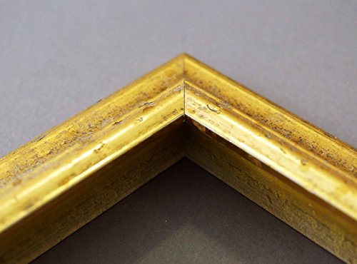 Spiegel Wandspiegel – Genua Gold 4,3 – Über 14000 Größen im Angebot zur Auswahl – hier: 40 x 50 cm – Maßanfertigung - 4