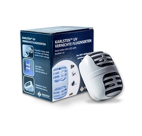 KarlstenTM Schädlingsbekämpfung, UV-Insektenkiller.Die Ungezieferfalle vernichtetMücken, Fliegen, Motten, Wespen und viele andereFluginsekten gegen Schädlingsbefall - 3
