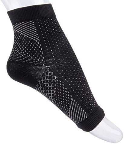 Plantar Fasciitis Compression Socks providing arch support for Men and Women by CFSpro. Premium quality Compression sleeve/sock to alleviate pain, reduce swelling and increase circulation in tired achy and painful feet (Small/Medium)