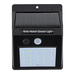 US1984 20 LED Weatherproof Wireless Security Motion Sensor Solar Wall Light for Wall, Patio, Garden, Landscape, Deck, Shed, Lawn