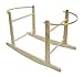 Cuddles Collection Rocking Moses Basket Stand (Natural)