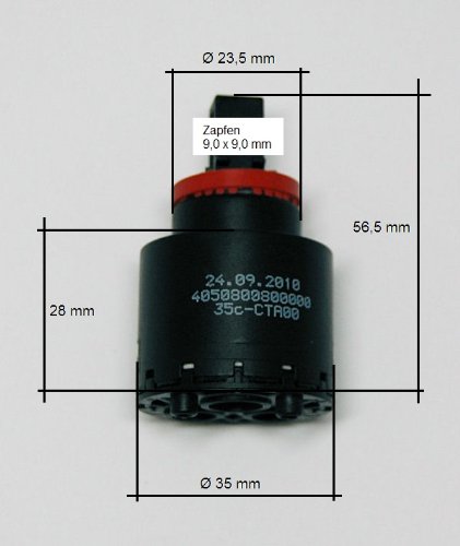 Kartusche Ø 35 mm Steuereinheit Regeleinheit für Einhebel-Armaturen Bad/Küche - 2