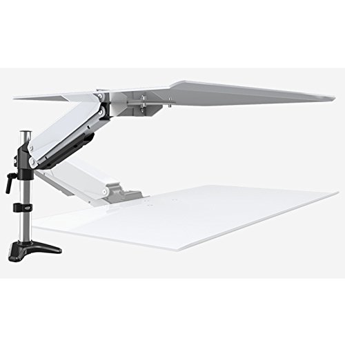 HFTEK® FY14WS Workfit Workstation Desktop Laptop Halterung Halter Tischhalterung Sit & Stand (FY14WS) - 4