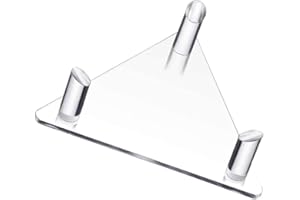 STOUCLA Support de ballon en acrylique, support de ballon de football, support en acrylique, support de balle, support transparent, pour une utilisation dans le basket-ball, le football, le