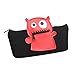 Produktbild amazingdays Cute Kleine Monster Bleistift Fall Cartoon Kaufhaus Fall von Schreibwaren 19*8*cm/7.5*3.1" Schwarz