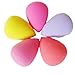 SODIAL(R) 5Pcs Pro Beauty Makeup Sponge Blender Flawless Smooth Shaped Water Droplets Puff (Random Color)