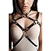 Produktbild Homelex Punk Leder Body Brustgurte Taille Harness Straps Einstellbar Für Damen (LB-163)