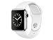 Produktbild APPLE Watch Series 2, 38 mm Edelstahlgehäuse mit Sportarmband, Weiss