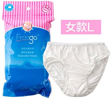 XXAICW The One-Time No Clean Underwear, Maternal Tourist Khan Steam Supplies Men'S Adult Large Number Travel Single L Women/Red Bag