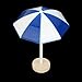 Produktbild PETSOLA Miniatur Bonsai Craft Garden Landschaft DIY Sonnenschirm Dekor 3 Farben - Blau, S