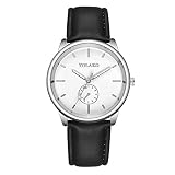 letter54 Herren Uhren Angebote Swatch Uhren Damen Outdoor Uhr Automatik Fitness Watch Fashion Armband Fitness Uhr Rund Luxuriöse Business Leder Gürtel Uhr Einfache Spiegel Quarzuhr
