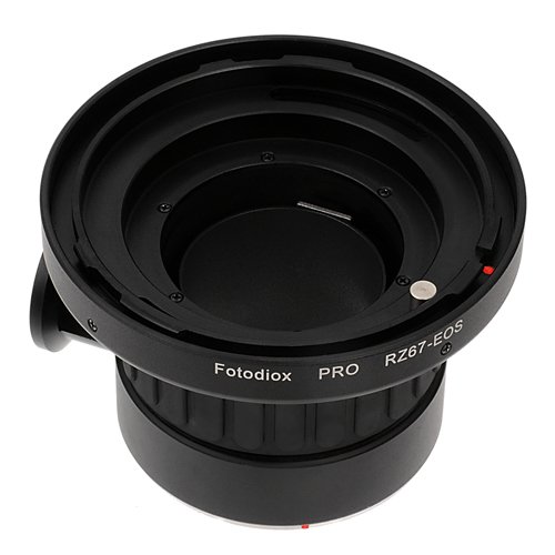 Fotodiox Pro Lens Mount Adapter with Focusing Barrel, Mamiya RZ67 Lens to Canon EOS Camera such as EOS 7D, 60D